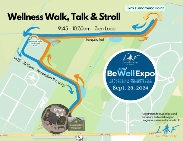 Be Well Expo 2: Wellness Walk, Talk & Stroll